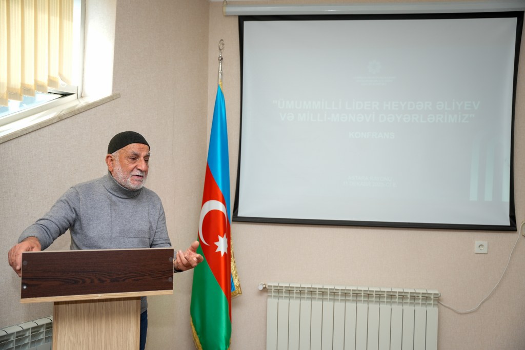 Astarada “Ümummilli Lider Heydər Əliyev və milli-mənəvi dəyərlərimiz” mövzusunda konfrans keçirilib - Image 5